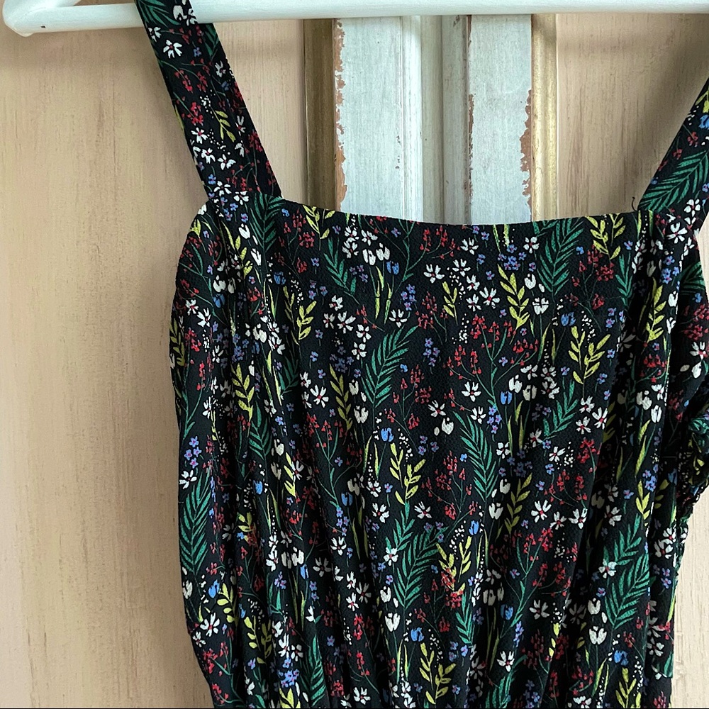 SOLD Vintage floral jumpsuit TOUPY PARIS